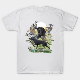 German shorthaired pointer hunting T-Shirt